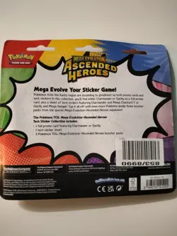 OFFERS Pokemon TCG: Ascended Heroes Packs Tech Sticker Collection Gastly - Image 5