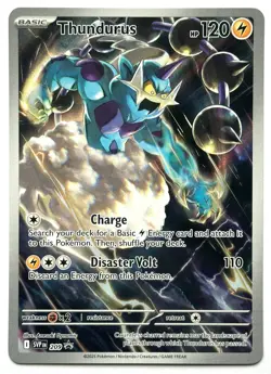 Thundurus 209 - Pokemon TCG - Scarlet & Violet Promo Card - M/NM - Image 1