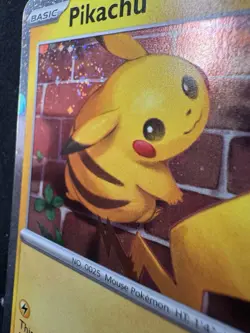 DOUBLE SWIRL Pokemon Day 2026 Stamped Promo Pikachu 051/162 Cosmos Holo MINT - Image 4