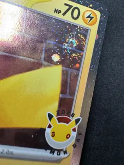 DOUBLE SWIRL Pokemon Day 2026 Stamped Promo Pikachu 051/162 Cosmos Holo MINT - Image 5