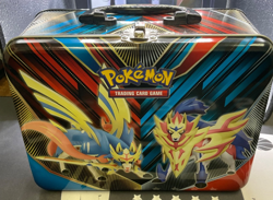 Pokemon Trading Card Game Metal Tin Box Card Holder Lunch Box Empty/No Packs - Image 1