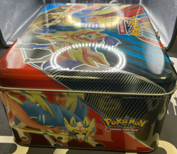 Pokemon Trading Card Game Metal Tin Box Card Holder Lunch Box Empty/No Packs - Image 4