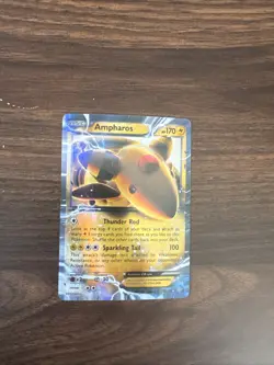 Ampharos Ex 27/98 Pokemon XY Ancient Origins 2015 - Image 1