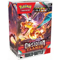 Pokemon Obsidian FlamPokemon TCG - Obsidian Flames Build and Battle Box Sealed - Image 1