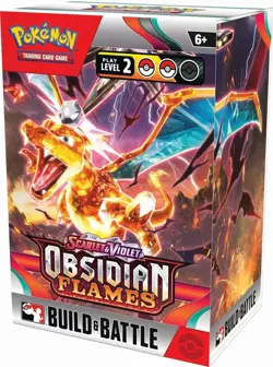 Pokemon Obsidian FlamPokemon TCG - Obsidian Flames Build and Battle Box Sealed - Image 3