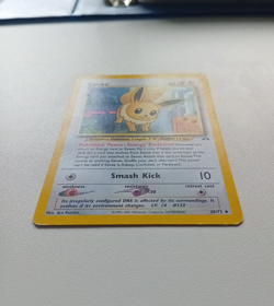 Eevee 38/75 Neo Discovery Regular Pokemon Card MP - Image 2