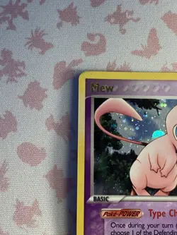 Mew 10/92 - EX Legend Maker - STAMPED Holo Rare - 2006 Vintage Pokemon Card - Image 2