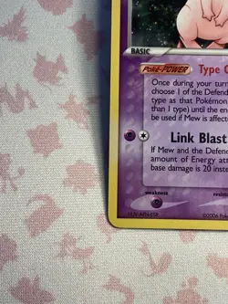 Mew 10/92 - EX Legend Maker - STAMPED Holo Rare - 2006 Vintage Pokemon Card - Image 4