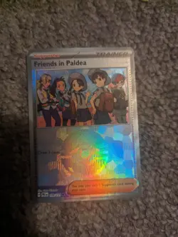 Pokemon Card Prismatic Evolutions Common Friends In Paldea Poke Ball 109/131 - Image 1