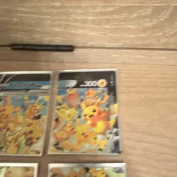 Pokemon TCG 4 Card Lot V-UNION Pikachu V-UNION - Image 2