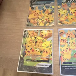 Pokemon TCG 4 Card Lot V-UNION Pikachu V-UNION - Image 4