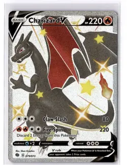 Pokemon Shiny Charizard V 079/073 Secret Rare Champion's Path - Image 2