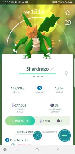 Pokemon Go Shiny Druddigon - Schillernd - Pokemon Go Shiny Shardrago - Image 1