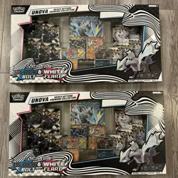 (Lot of 2) Pokemon TCG: Unova Heavy Hitters Premium Collection Factory Sealed - Image 1