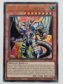 Yu Gi Oh - CH01-EN010 The Bystial Lubellion - Ultra Rare - Image 1