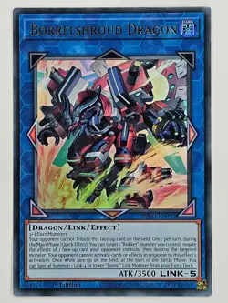 Yu Gi Oh - BPRO-EN047 Borrelshroud Dragon - Ultra Rare - Image 1