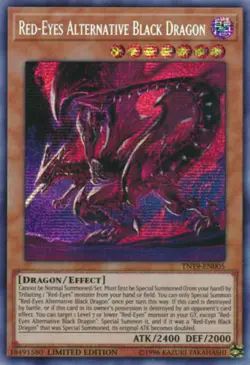 Red-Eyes Alternative Black Dragon - TN19-EN005 - Prismatic Secret Rare - Yugioh - Image 1