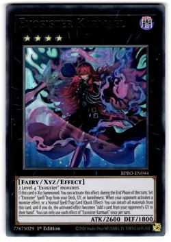 YUGIOH EXOSISTER KARMAEL ULTRA RARE NM BPRO-EN044 - Image 1