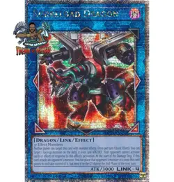 Yugioh! 1x Borreload Dragon Alt Art MP24-EN048 Quarter Century Secret Rare NM - Image 1