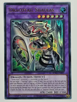 Yu Gi Oh - BPRO-EN037 Dracotail Shaulas - Ultra Rare - Image 1