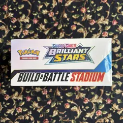 Pokemon TCG: Sword & Shield Brilliant Stars Build and Battle Stadium - 12 Packs 820650850134 - Image 2