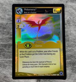 My little pony Philomena Bird of a Feather #207 UR Ultra Rare Premiere CCG card - Image 1