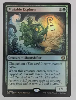 (Foil) Mutable Explorer (186) Lorwyn Eclipsed Mtg NM - Image 1