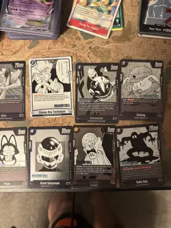 Dragon Ball Super Card Game Fusion World Manga Booster SB01 Card Lot TCG 21 card - Image 4
