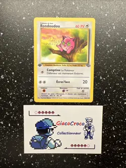 Carte pokemon rondoudou 54/64 francais vf fr wizard jungle ed1 Edition 1 First - Image 1