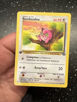 Carte pokemon rondoudou 54/64 francais vf fr wizard jungle ed1 Edition 1 First - Image 2
