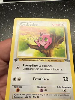 Carte pokemon rondoudou 54/64 francais vf fr wizard jungle ed1 Edition 1 First - Image 3