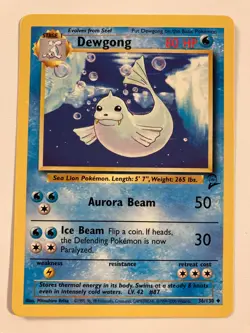 Pokemon TCG - DEWGONG - Set Base 2 Inglese, Near Mint - Image 1