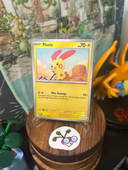 Pokemon TCG - Plusle (Regular) - Paradox Rift - 60/182 - Common - Image 1