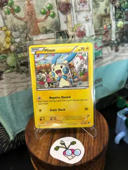 Pokemon TCG - Minun (Regular) - Xy: Furious Fists - 32/111 - Common - Image 1