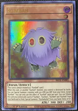 Kuribah BROL-EN001 Brothers of Legend 1st Edition - Yugioh Card - Image 1