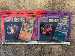 LOT OF (2) Pokemon Mega Evolution Ascended Heroes Tech Sticker Collection NEW - Image 1
