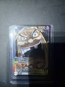 Marshall.D.Teach (081) (Parallel) OP09-081 Emperors in the New World Foil - Image 3