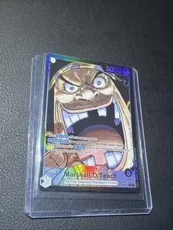 Marshall.D.Teach (081) (Parallel) OP09-081 Emperors in the New World Foil - Image 4