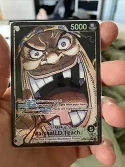 Marshall.D.Teach (081) (Parallel) OP09-081 Emperors in the New World Foil - Image 1