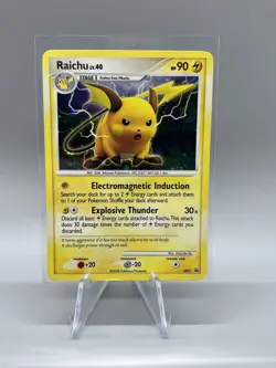 Raichu DP21 Diamond and Pearl Holo Pokemon Promo Card - Image 1