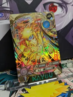 Minato Namikaze (Hokage) MR-009 Naruto Kayou CCG TCG Anime Card - Image 2