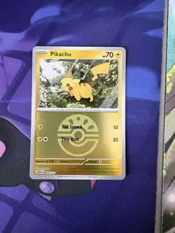 Pikachu 055/217 Friend Ball Ascended Heroes NM/M Reverse Pokemon Card - Image 1