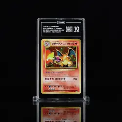2016 Pokemon Japanese CP6 20th Anniversary Charizard Holo 011 TAG 10 Gem Mint - Image 1
