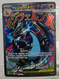 Mega Charizard X ex | 023 Black Star Promo | NM English, Full Art | Pokemon - Image 1