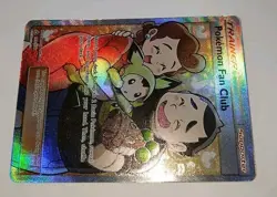 Trainer POKEMON FAN CLUB (Full Art) 155/156 Ultra Prism Holo NM 🌟 Sakuma - Image 2