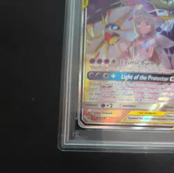2019 POKEMON SUN & MOON COSMIC ECLIPSE #216 FULL ART/SOLGALEO & LUNALA GX PSA 10 - Image 4