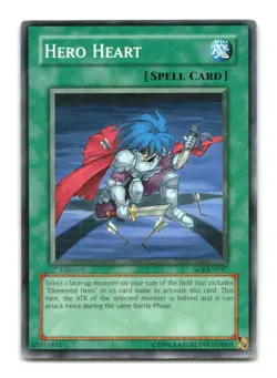 Hero Heart - SOI-EN037 1st Edition - YuGiOh-LP - Image 1