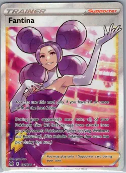 Fantina (Full Art) 191/196 SWSH11: Lost Origin - Pokemon Card - NM - Image 1