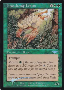 1x Foil - Branchsnap Lorian - Magic the Gathering MTG Legions Foil - Image 1