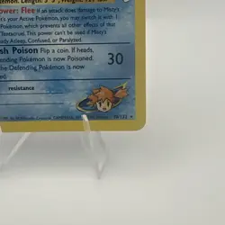 Pokemon TCG Misty's Tentacruel Holo Rare Card 10/132 Gym Heroes - Image 4